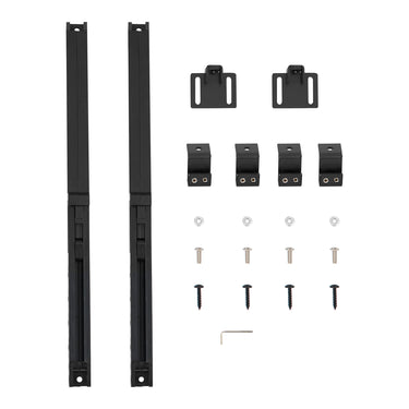 No-Drill Barn Door Soft Close Buffer Damper Stopper – Punch-Free Track Buffer for Sliding Barn Doors, Quiet & Smooth Closing DS-BS001