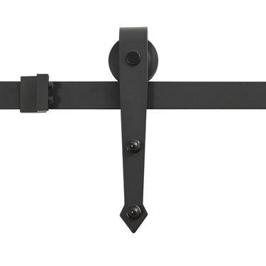 Sliding Barn Door Heavy Duty Arrow Hardware Kit – Single Sliding Door Track System DS-2050005