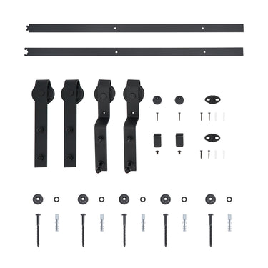 Bypass Barn Door Hardware Kit – Dual Track Sliding System DS-2051003