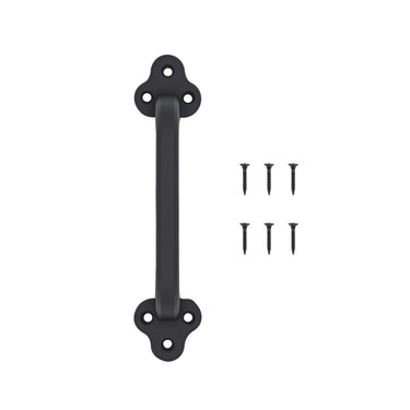 9 Inch Barn Door Pull Handle – Matte Black Steel DS-HD 137