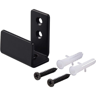 Simple Black Barn Door Floor Guide – Smooth Sliding & Durable DS-ZJ6010